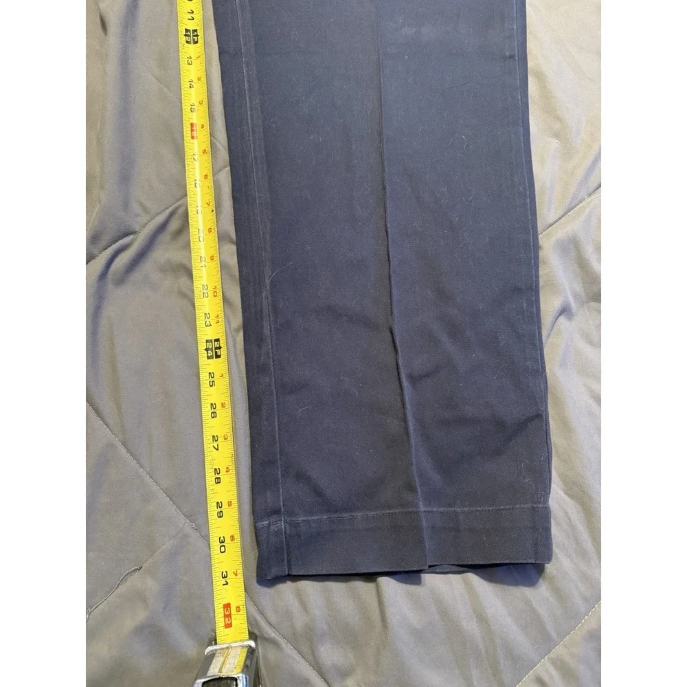 Vintage Polo Ralph Lauren Philip Pant‎ Classic Chino Navy Blue 38x30 (38x31)